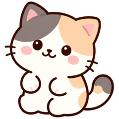 Nuri, a calico cat